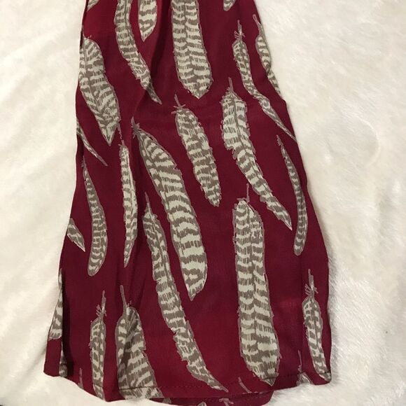 BLUE LIFE BOHO SLEEVE ROMPER IN BORDEAUX - Picture 6 of 7